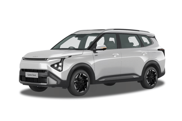 Kia Carens Clavis Sparkling Silver Color Image